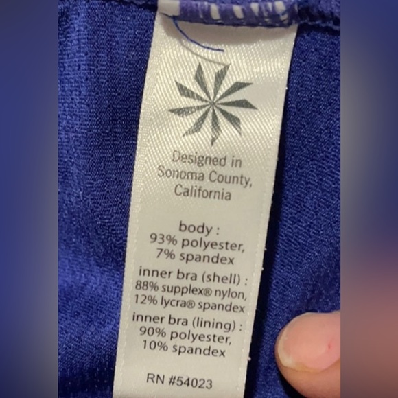 Athleta Training Tank with Sports Bra - Picture 4 of 7